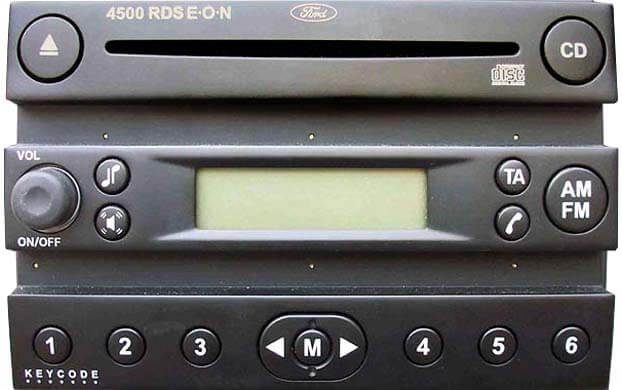 Ford 4500 RDS EON radio 2002 - 2005